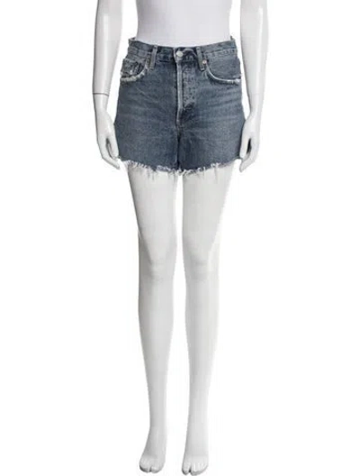 Pre-owned Agolde Mini Shorts In Multi