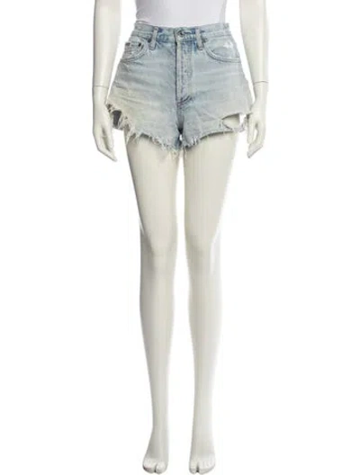 Pre-owned Agolde Mini Shorts In Multi