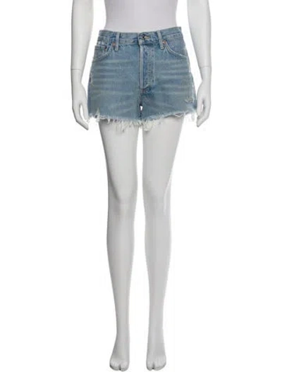 Pre-owned Agolde Mini Shorts In Multi