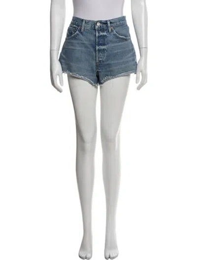 Pre-owned Agolde Mini Shorts In Multi