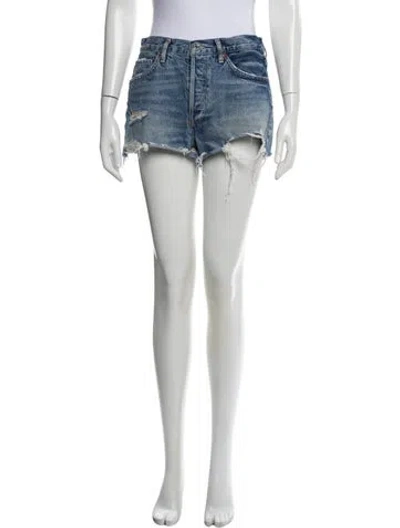 Pre-owned Agolde Mini Shorts In Multi