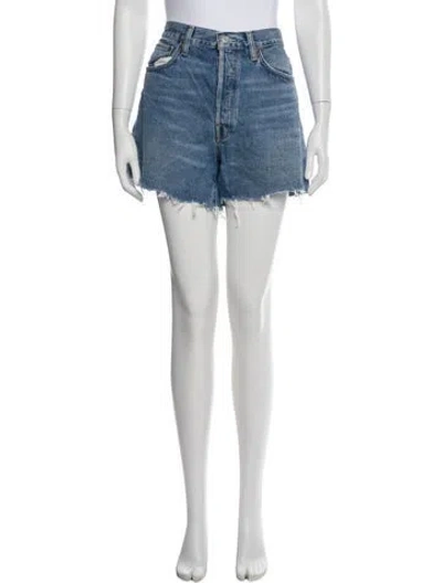 Pre-owned Agolde Mini Shorts In Multi