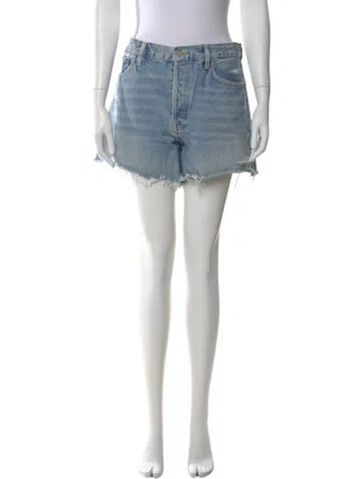 Pre-owned Agolde Mini Shorts In Multi