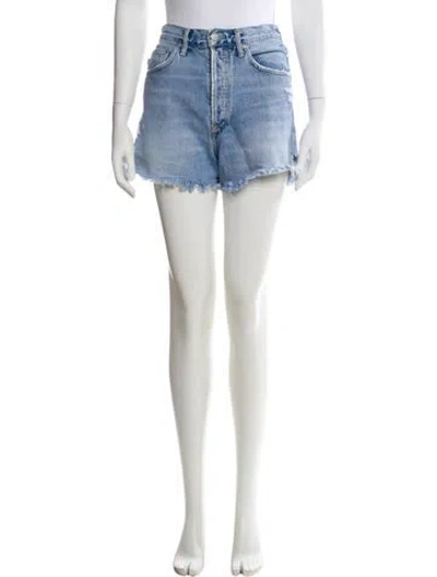 Pre-owned Agolde Mini Shorts In Multi
