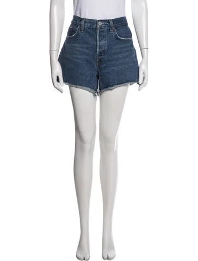 Pre-owned Agolde Mini Shorts In Multi