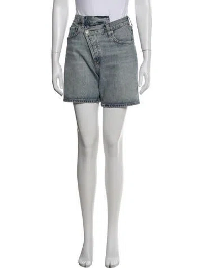 Pre-owned Agolde Mini Shorts In Multi