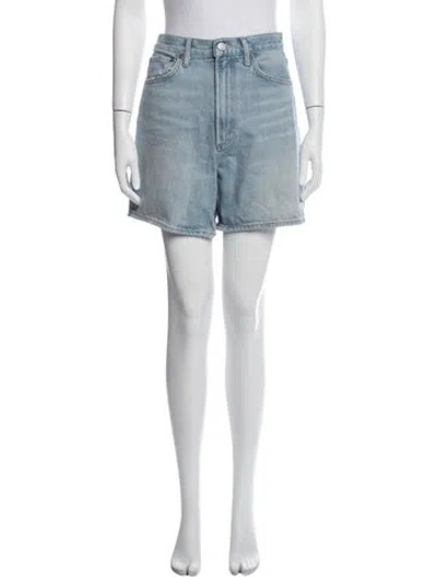 Pre-owned Agolde Mini Shorts In Multi