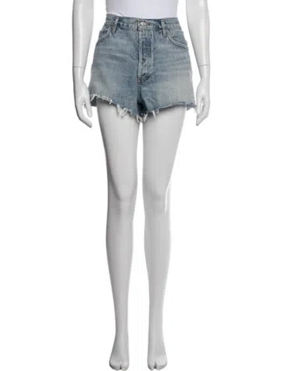Pre-owned Agolde Mini Shorts In Multi