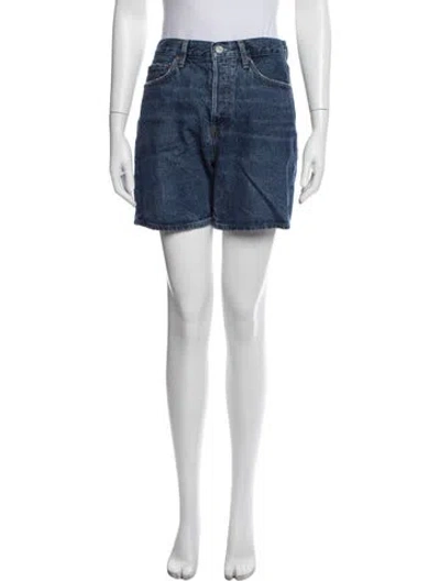 Pre-owned Agolde Mini Shorts In Multi