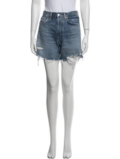 Pre-owned Agolde Mini Shorts In Multi