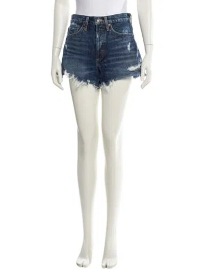 Pre-owned Agolde Mini Shorts In Neutral
