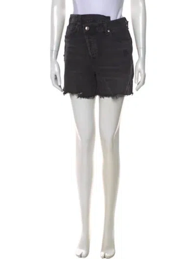 Pre-owned Agolde Mini Shorts W/ Tags In Black