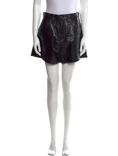 Pre-owned Agolde Mini Shorts W/ Tags In Black