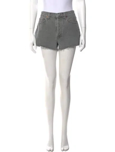 Pre-owned Agolde Mini Shorts W/ Tags In Black