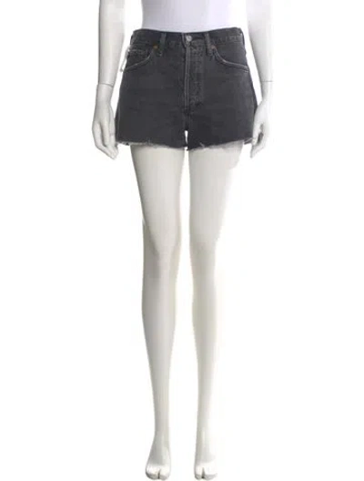 Pre-owned Agolde Mini Shorts W/ Tags In Black
