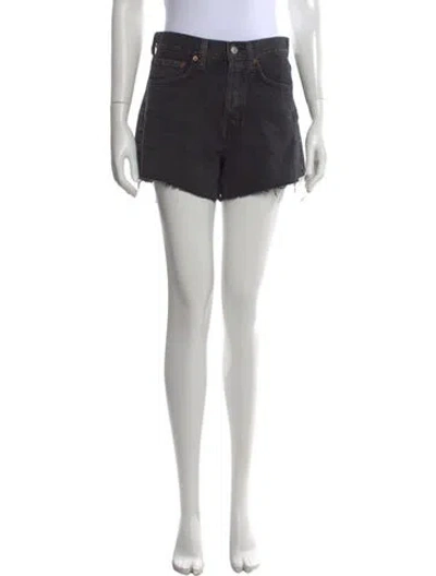Pre-owned Agolde Mini Shorts W/ Tags In Black