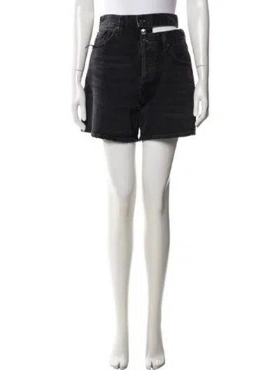 Pre-owned Agolde Mini Shorts W/ Tags In Black