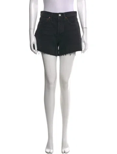 Pre-owned Agolde Mini Shorts W/ Tags In Black
