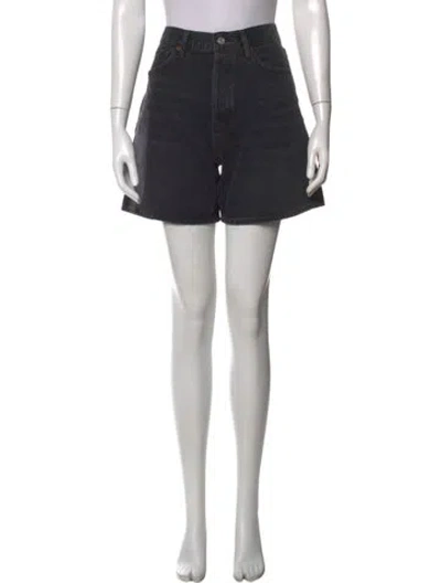 Pre-owned Agolde Mini Shorts W/ Tags In Black