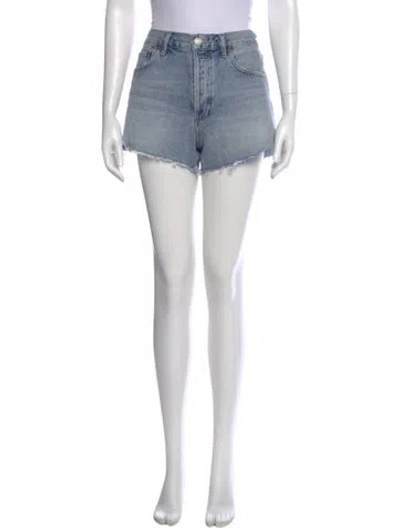 Pre-owned Agolde Mini Shorts W/ Tags In Blue