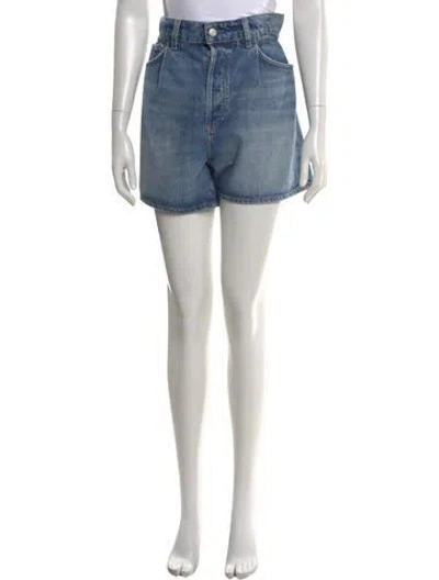 Pre-owned Agolde Mini Shorts W/ Tags In Blue
