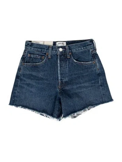 Pre-owned Agolde Mini Shorts W/ Tags In Blue