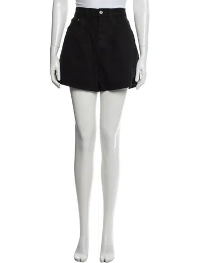 Pre-owned Agolde Mini Shorts In White