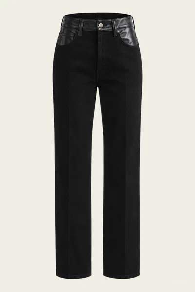 Agolde Morgan Jean In Proof Detox In Black