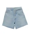 Agolde Ellis Low-rise Denim Bermuda Shorts