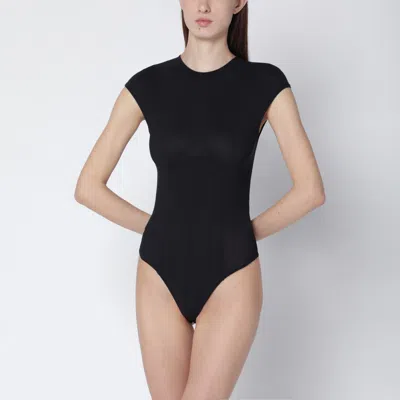 AGOLDE AGOLDE NADIA BODYSUIT IN NAVY BLUE