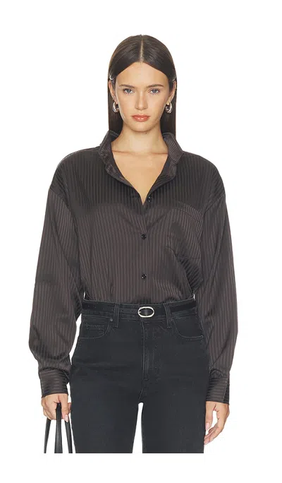 Agolde Napier Shirt In Black