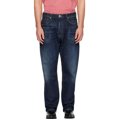 Agolde Navy Mangus Jeans In Blue