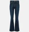 Agolde Pinch Waist High Rise Kick Flare In Blue