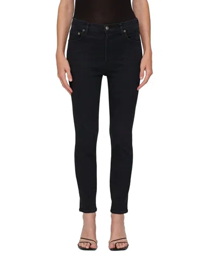 Agolde Nico High Rise In True Black