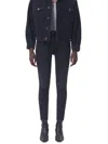 Agolde Nico High Rise Slim Fit In Black In Black