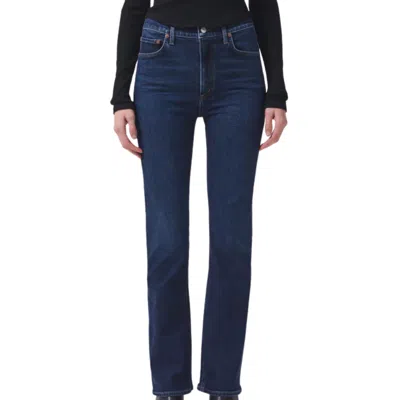 Agolde Nico Pant Bootcut Jeans In Song In Multi