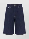 Agolde Nolan Organic Denim Shorts In Blue