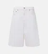 AGOLDE NOLAN HIGH-RISE BERMUDA SHORTS