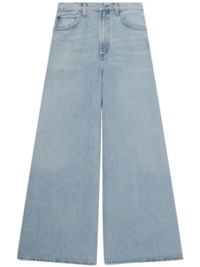 AGOLDE AGOLDE NOLAN HIGH-RISE WIDE-LEG JEANS