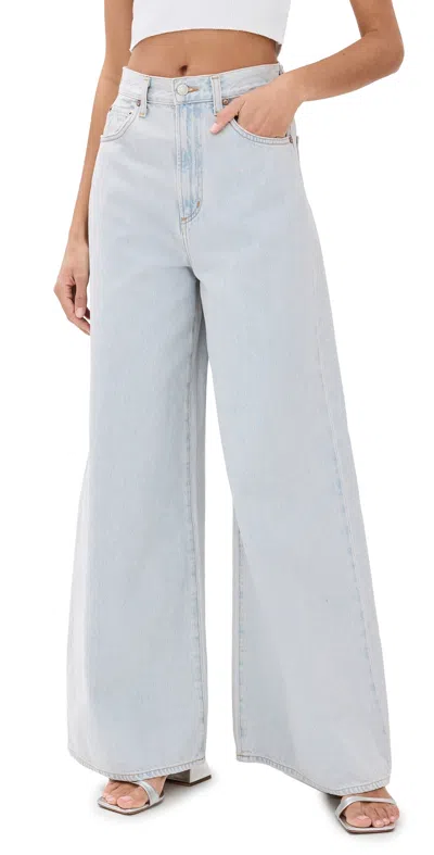 Agolde Ren Jean In Tarte In White