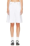 Agolde Nolan Short In Milkshake