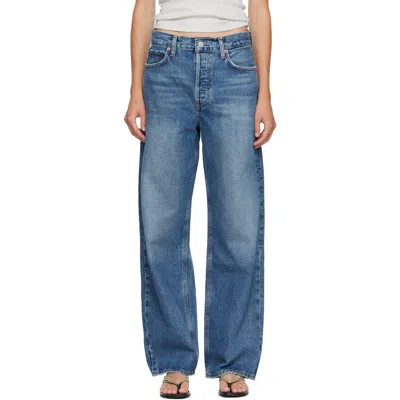 Agolde Non-stretch Jeans In Blue