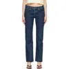 Agolde Non-stretch Jeans In Blue