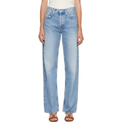 Agolde Non-stretch Jeans In Blue