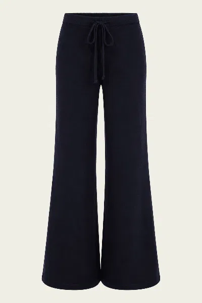 Agolde Nora Pull-on Pant In Navy In Black