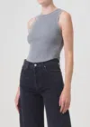 Agolde Nova Tank Top In Mirror Ball