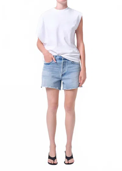 Agolde Nye Shorts In Post In Multi