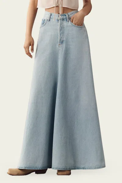 Agolde Odin Maxi Skirt In Lost