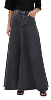 Agolde Odin Skirt Symbolic In Gray