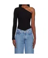 Agolde Brown Glynn Bodysuit In Brown